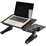 Table de lit pliable table rglable plateau canap pc petit djeuner lit tablette lit lapdesk 360 support ...