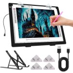 Table lumineuse a4 comme accessoire de peinture au diamant 5d 36 x 27 cm coussin de lumire ultra fin ...
