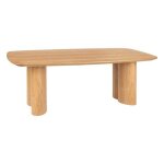 Table à manger aliona bois 220x100cm - atmosphera createur dinterieur - beige Table à manger aliona bois 220x100cm - atmosphera createur dinterieur - beige