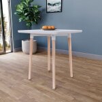 Table à manger carrée 2 places batley table de cuisine moderne en bois de hêtre naturel table compacte ... Table à manger carrée 2 places batley table de cuisine moderne en bois de hêtre naturel table compacte ...