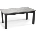 Table à manger extensible ? davidof ? moderne ? rectangulaire ? béton gris ? pieds bois noir ? 160 - ... Table à manger extensible ? davidof ? moderne ? rectangulaire ? béton gris ? pieds bois noir ? 160 - ...
