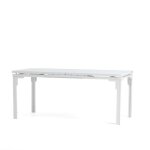 Table � manger extensible - thomas - xl - acier - poly�thyl�ne effet bois - 10 personnes