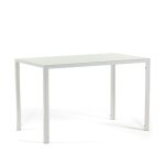 Table  manger fixe intrieure ettore plateau en verre tremp 6 cm design lgant pour salle  manger ...