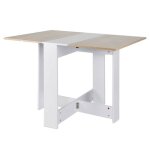 Table � manger pliable - lvhcmfohm - table de cuisine pliable avec 2 abattants - pour petits espaces ...
