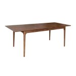 Table à manger rectangulaire extensible bois dhévéa et placage frêne noyer 6 - 8 places - 160 / 210 x ... Table à manger rectangulaire extensible bois dhévéa et placage frêne noyer 6 - 8 places - 160 / 210 x ...
