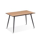 Table à manger rectangulaire scandinave en bois - nora Table à manger rectangulaire scandinave en bois - nora
