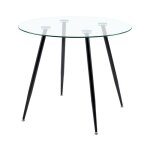 Table à manger ronde transparente design style scandinave diamètre 80 x 75 cm table a manger ronde table ... Table à manger ronde transparente design style scandinave diamètre 80 x 75 cm table a manger ronde table ...