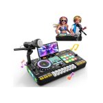 Table de mixage dj - pupitre pour enfants de 3 � 10 ans - contr�leur dj - instruments de musique microphone ...