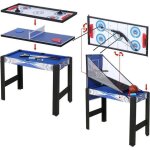 Table multi - jeux 5 en 1 - snooker tir à larc hockey tennis de table basket familial jeux de société ... Table multi - jeux 5 en 1 - snooker tir à larc hockey tennis de table basket familial jeux de société ...