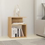 Table de nuit tola ? ch�ne artisan