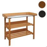 Table  plantes hwc - o14 86x92x41cm naturel