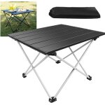 Table pliante camping 40 x 35 x 32cm aluminium portable folding table ext�rieure portative mini carree ...