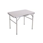 Table pliante en aluminium marbueno d25 assortie camping et plage 75x55x25 / 60 cm 10013