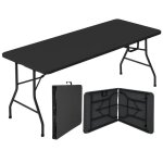 Table pliante kyoto stable pliable et polyvalente 180 x 73 cm