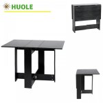 Table pliante - table de salle � manger fournie avec 2 pieds pivotants simple �l�gant et beau - 103 * ...