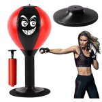 Kit de punching ball - table de punching ball - ventouses puissantes - anti - stress - polyurthane