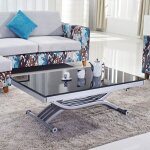 Table basse relevable extensible zen noir Table basse relevable extensible zen noir