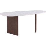 Grnvik table de salle  manger 90x180cm gris clair.