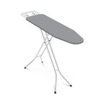 Table  repasser avec bordure grise 105x30cm 7house. gris / bl