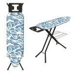 Table � repasser pliable 122 x 38 cmpour centrale vapeurverrouillage s�curis�7 r�glages de hauteur housse ...