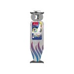 Table  repasser vileda total reflect plus gris acier inoxydable 130 x 44 cm