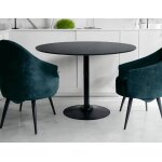 Table ronde salle � manger 80cm moderne style tulipe lima