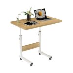 Table roulante de lit canap pour ordinateur portabletable dappoint hauteur rglable60x40x69 - 90 cmcouleur ...