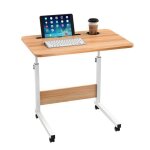 Table roulante de lit canap�bureau dordinateur hauteur r�glableavec fente pour cartes et porte - gobeletscoule ...
