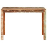 Table de salle � manger - mango - 4 personnes - 110x55x76cm bois massif de r�cup�ration m361