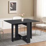 Table de salle  manger pliante noire - conomisez de lespace - 103 * 76 * 73. 4cm - xjing