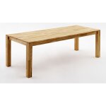 Table de salle à manger rectangulaire extensible en bois hêtre massif huilé naturel - longueur 140 - ... Table de salle à manger rectangulaire extensible en bois hêtre massif huilé naturel - longueur 140 - ...