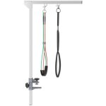 Table de toilettage bras pliable rglable avec pince + support hanches pour chiens moyens - stable et ...