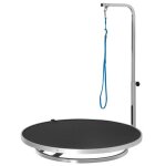 Table de toilettage pro avec bras rglable plateau antidrapant + verrouillage alliage aluminium - stable ...