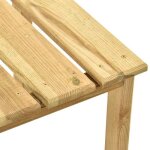 Table de transat en bois de pin - wiens - 30x30x26 cm - impr�gn� - vert - robuste - durable - pour ext�rieur ...