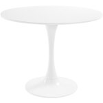 Table tulipe ronde - 120 cm blanc