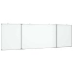 Tableau blanc magn�tique pliable - vidaxl - 200x60x17 cm - surface magn�tique - pliable - montage mural ...