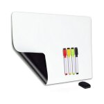 Tableau blanc magn�tique tcgg avec 4 marqueurs