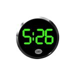 Accessoire de voiture - xvx - montre de tableau de bord - noir - autocollant double face - clip de ventilation ...