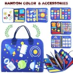 Tableau dapprentissage interactif - espace bleu - activits sensorielles - portable