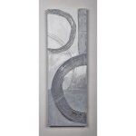 Tableau déco modern 24 - toile peinte à la main - 30 x 90 x 3 cm Tableau déco modern 24 - toile peinte à la main - 30 x 90 x 3 cm