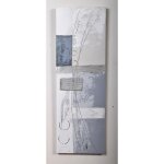 Tableau dco modern 34 - toile peinte  la main - 30 x 90 cm
