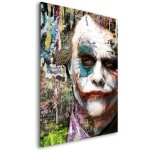 Tableau dcoratif pop art - inspiration joker - toile imprime sur chssis - dcoration murale salon ...