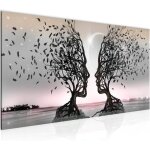 Tableau decoration murale - couple damoureux - 40x100cm diy cadre moderne toile non tissée - salon salle ... Tableau decoration murale - couple damoureux - 40x100cm diy cadre moderne toile non tissée - salon salle ...