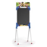 Tableau enfant - chicos - 53023 - r�versible - 10 craies incluses - hauteur 98 cm