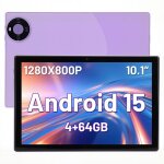Tablette 101 pouces 4 go ram 64 go rom android 10 cam�ra 2mp + 8mp 1280 x 800 6000mah batterie violet ...
