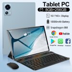 Tablette android 14 8go ram + 256go rom 10. 1 pouces camra 16mp + 32mp 5g 2560x1600 10000mah tablette ...