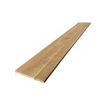 Tablette chne rustique bois massif pleines lames l. 200 x l. 40 cm ep. 18 mm