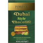 Tablette chocolat dubai style foreva 70g ? chocolat au lait fourr pistache & kadaf croustillant recette ...