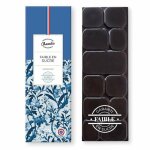 Tablette chocolat noir faible en sucre de fabrication artisanale