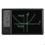 A tablette d�criture lcd 263x165cm horloge num�rique calendrier agenda num�rique �lectronique tablette ...